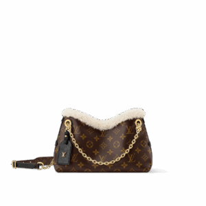 louis vuitton high end chain bag for women 2025 new autumn and winter lamb wool carryall shoulder bag carryall bb
