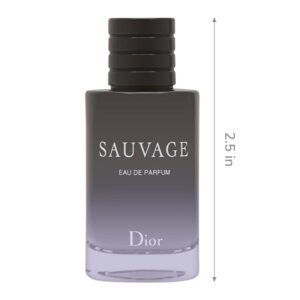 dior sauvage eau de parfum splash 0.34 ounce mini travel size