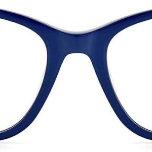 carolina herrera cateye full rim blue frame 106077pjp5318, blue, 53mm, blue, 53mm