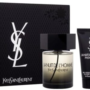 yves saint laurent ysl nuit homme 3.4 edt + 1.7 s/g x 2 (129769)