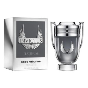 invictus platinum by paco rabanne for men 3.4 oz eau de parfum spray
