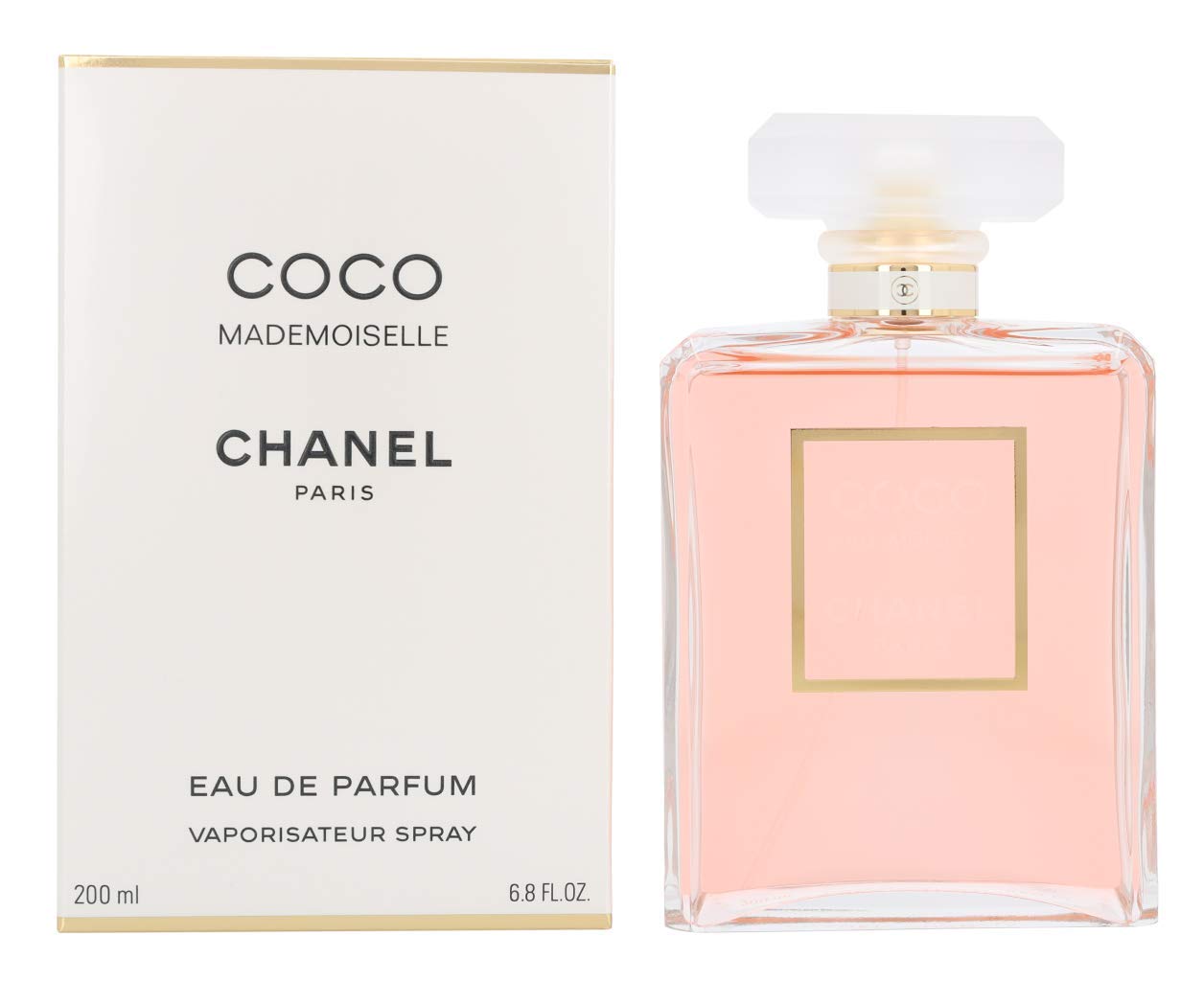 chanel coco mademoiselle eau de parfums spray, 6.8 ounce