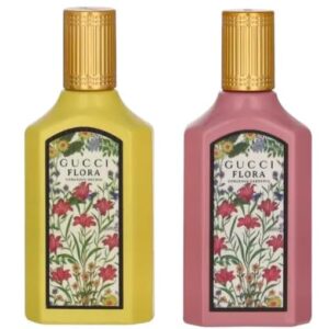 gucci perfume for women variety 4 piece mini splash travel gift set | gorgeous magnolia + gorgeous gardenia + gorgeous orchid + gorgeous jasmine