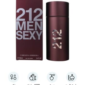 carolina herrera 212 sexy by carolina herrera for men. eau de toilette spray 3.4 ounces