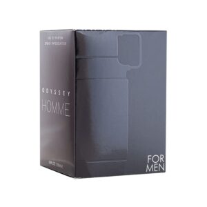 armaf odyssey homme for men eau de parfum spray, 3.4 ounce