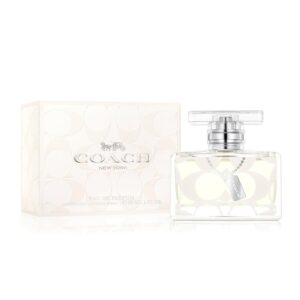 coach signature eau de parfum women's fragrance floral woody with notes of jasmine, mimosa & orange blossom