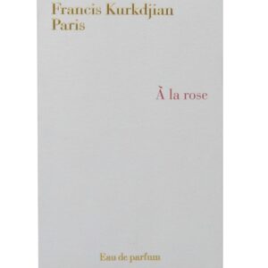 maison francis kurkdjian a la rose eau de perfum for male, 2.4 ounce