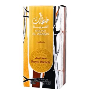 lattafa prestige khaltat al arabia for unisex eau de parfum spray, 3.4 ounce