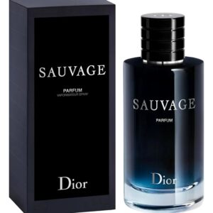 dior sauvage parfum spray for men 2.0 ounces, clear