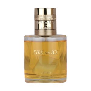 lattafa fire on ice ?c fruity, spicy, woody, ambery ?c eau de parfum spray long lasting fragrance for unisex, 3.71 ounce / 110 ml
