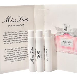 dior miss sample perfume women edp parfum 1 ml / 0.03 fl oz set of 3 0294