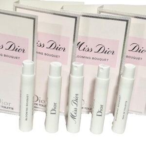 christian dior miss dior blooming bouquet eau de toilette 0.03 ounce x 5