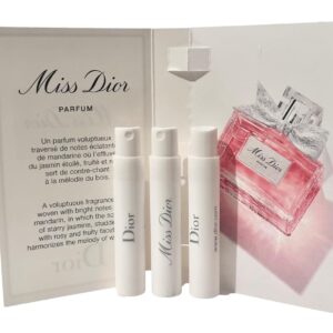 dior miss parfum sample perfume women 1 ml / 0.03 fl oz (set of 3) 2248