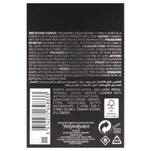 yves saint laurent la nuit de l'homme ysl le parfum eau de parfum spray for men, 2 ounce